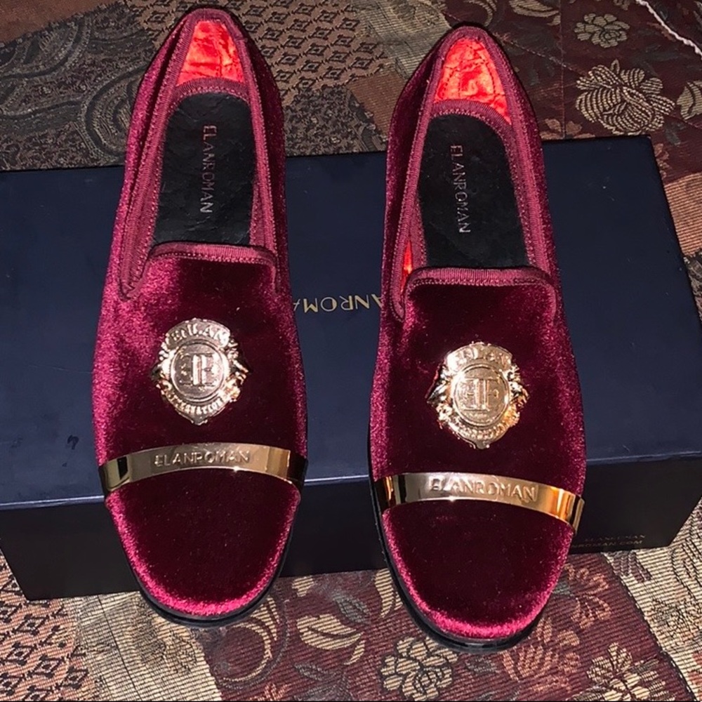 Loafers Wine Red